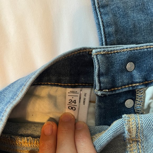 LOFT High Rise Skinny Jean - Picture 3 of 3